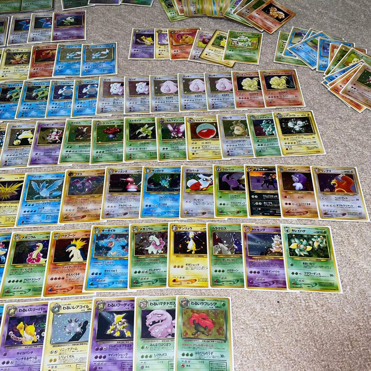 1円スタート！ポケモンカード 旧裏50枚まとめ売り旧裏面 ポケモン 