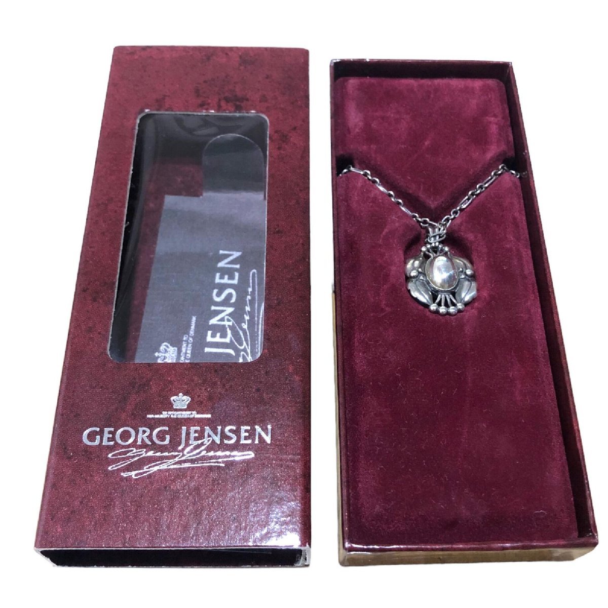 【セール，格安】 Georg Jensen ジョージジェンセン Georg Jensen ネックレス アセサリー 925 シルバー(ネックレス、ペンダント、チョーカー)｜売買されたオークション情報、yahooの商品情報をアーカイブ公開 - オーク ネックレス、ペンダント、チョーカー
