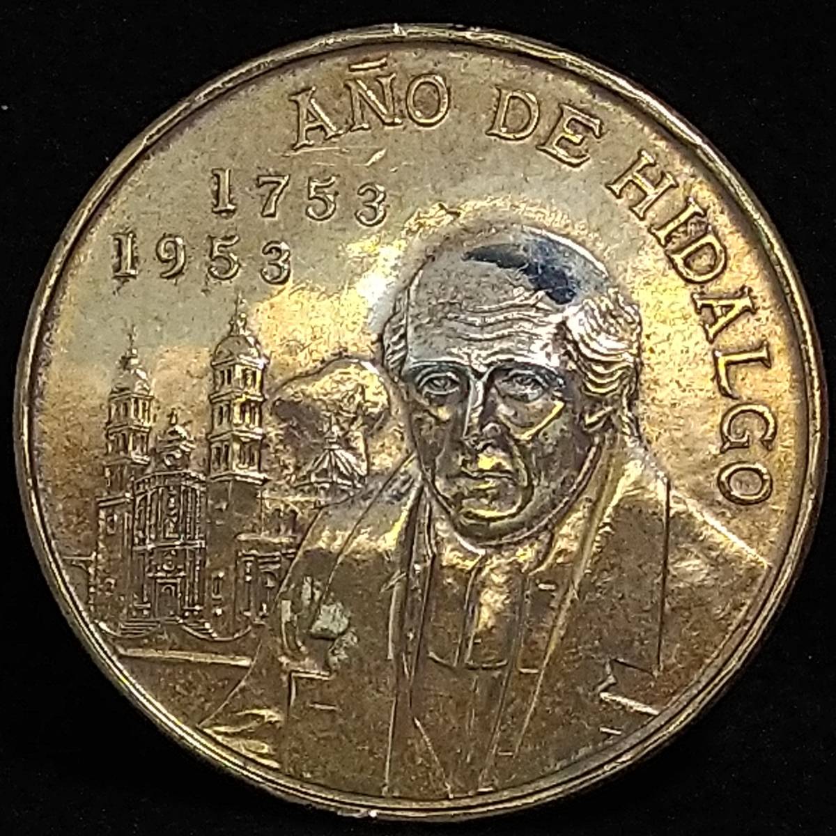 メキシコ銀貨 1953年 5ペソ / 27．83g(ラテンアメリカ