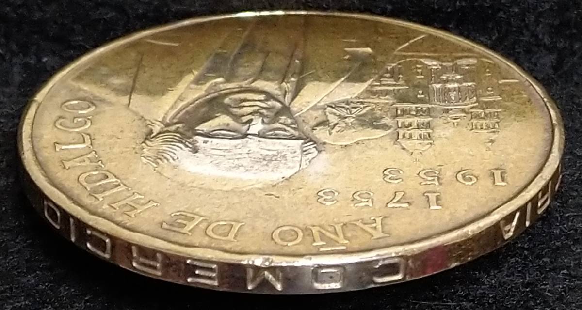 メキシコ銀貨 1953年 5ペソ / 27．83g(ラテンアメリカ