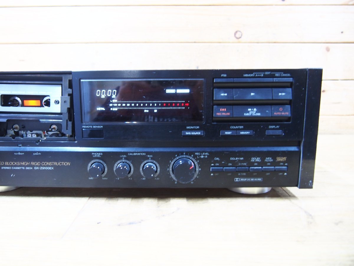 □【1Y】 赤井電機 ステレオカセットデッキ GX-Z9100EX ジャンク GX