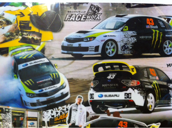 ★モンスターステッカー付 タミヤ スバル インプレッサ ボディ★_1