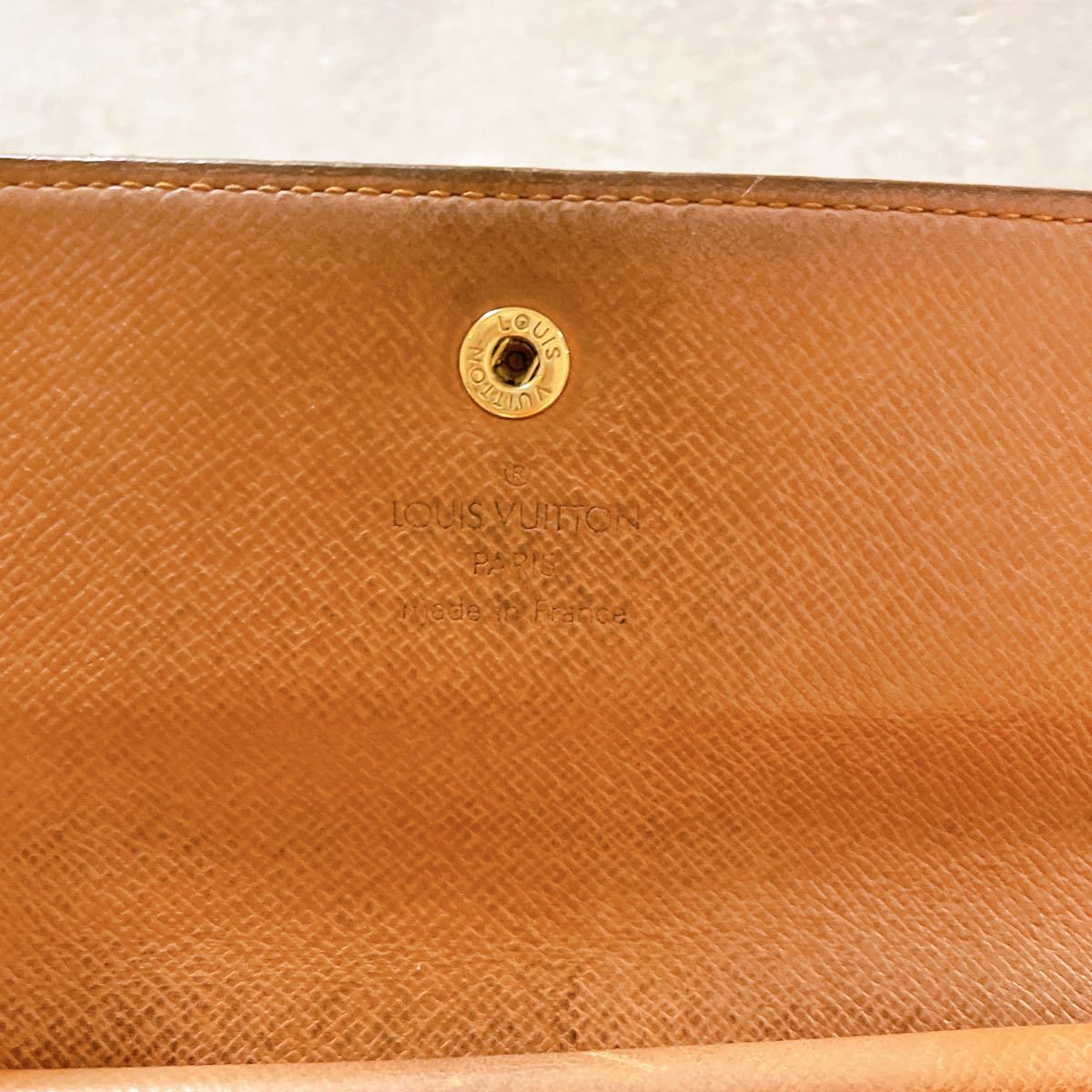 LOUIS VUITTON ルイヴィトン モノグラム ポルトフォイユ サラ 長財布