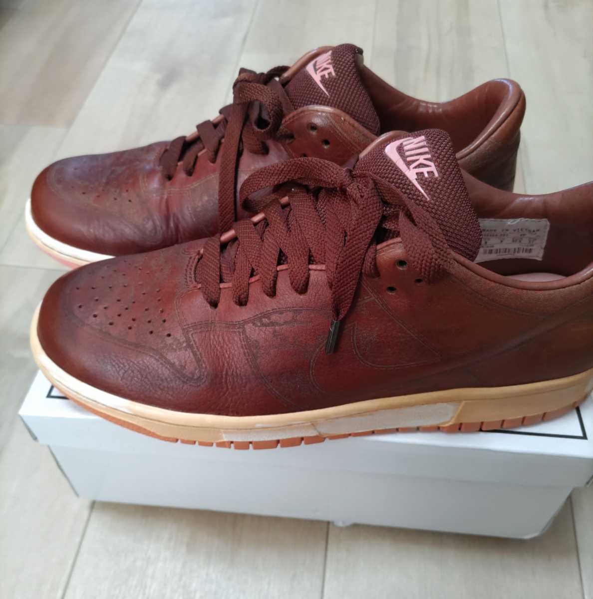 NIKE DUNK LOW 1 PIECE ダンク ロー ワンピース 27cm レザー デッド 