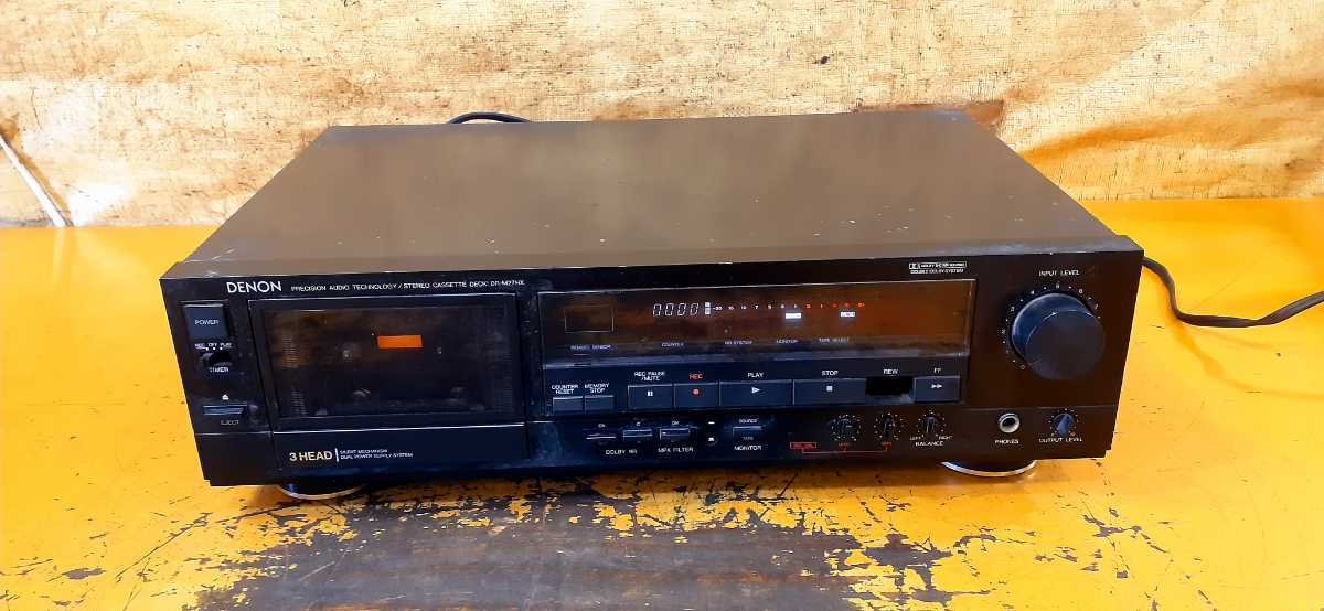 オーディオ機器 DENON カセットデッキ DR-M27HX