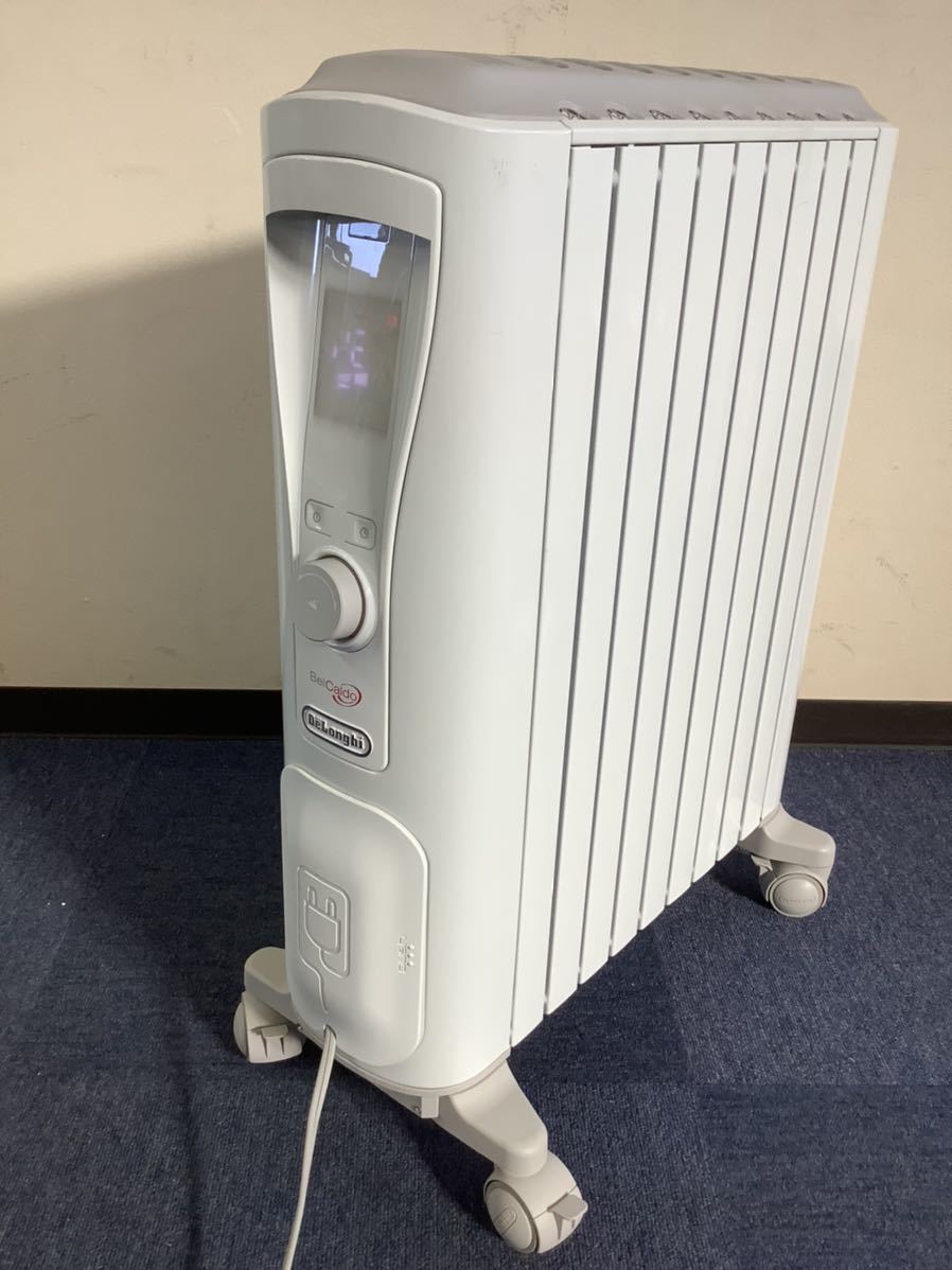 【数量限定，大得価】 HR043-後m140 DeLonghi Belcaldo ベルカルド デロンギオイルヒーター 暖房器具 RHJ75V0915-GY(オイルヒーター)｜売買されたオークション情報、yahooの商品情報をアーカイブ公開 - オークファン オイルヒーター