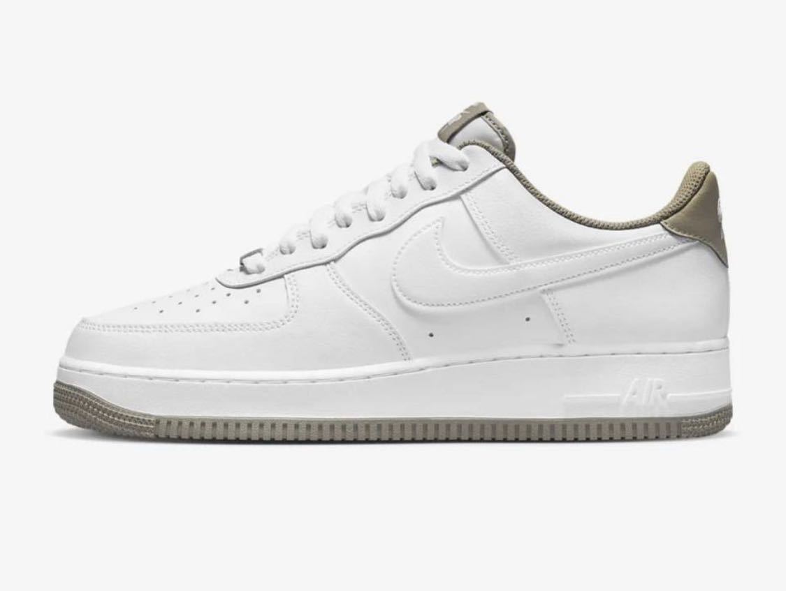 新品 正規品【メンズ28.5cm 】白 茶 ベージュNIKE AIR FORCE 1 