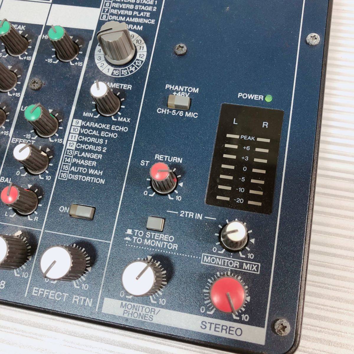 楽器、器材 YAMAHA MG82CX ミキシングコンソール デジタルエフェクト内臓