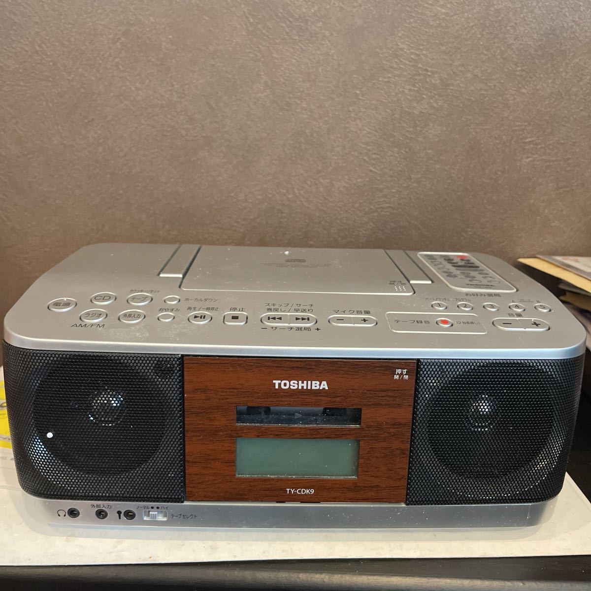 東芝 TOSHIBA TY-CDK9 CDラジカセ CD ラジオ カセット | レコーダー