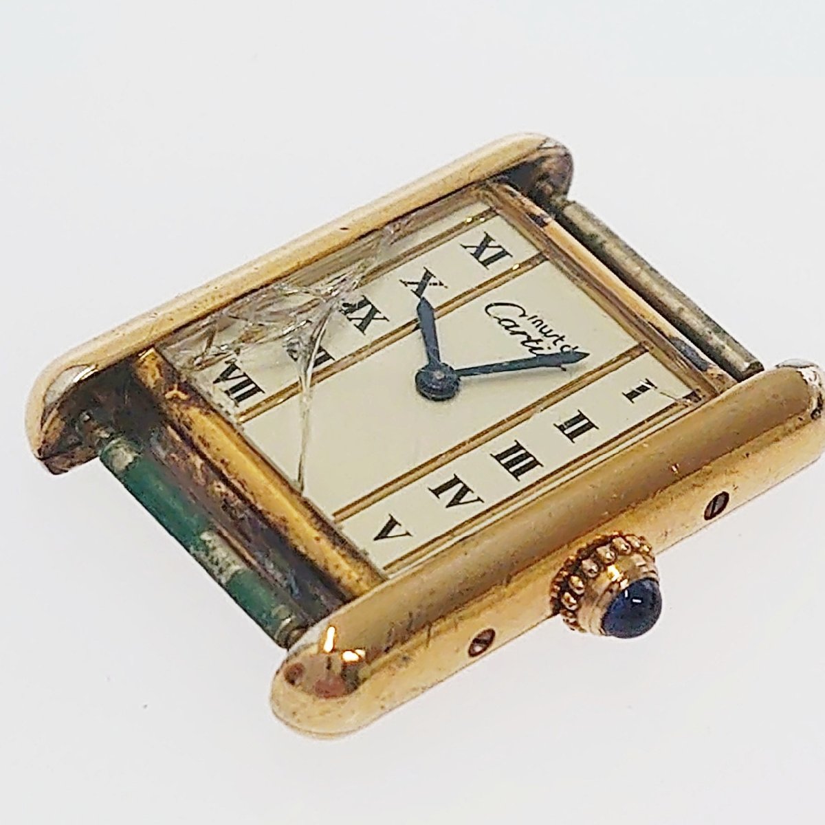 1円スタート】CARTIER カルティエ ヴェルメイユ SV925 アイボリー文字