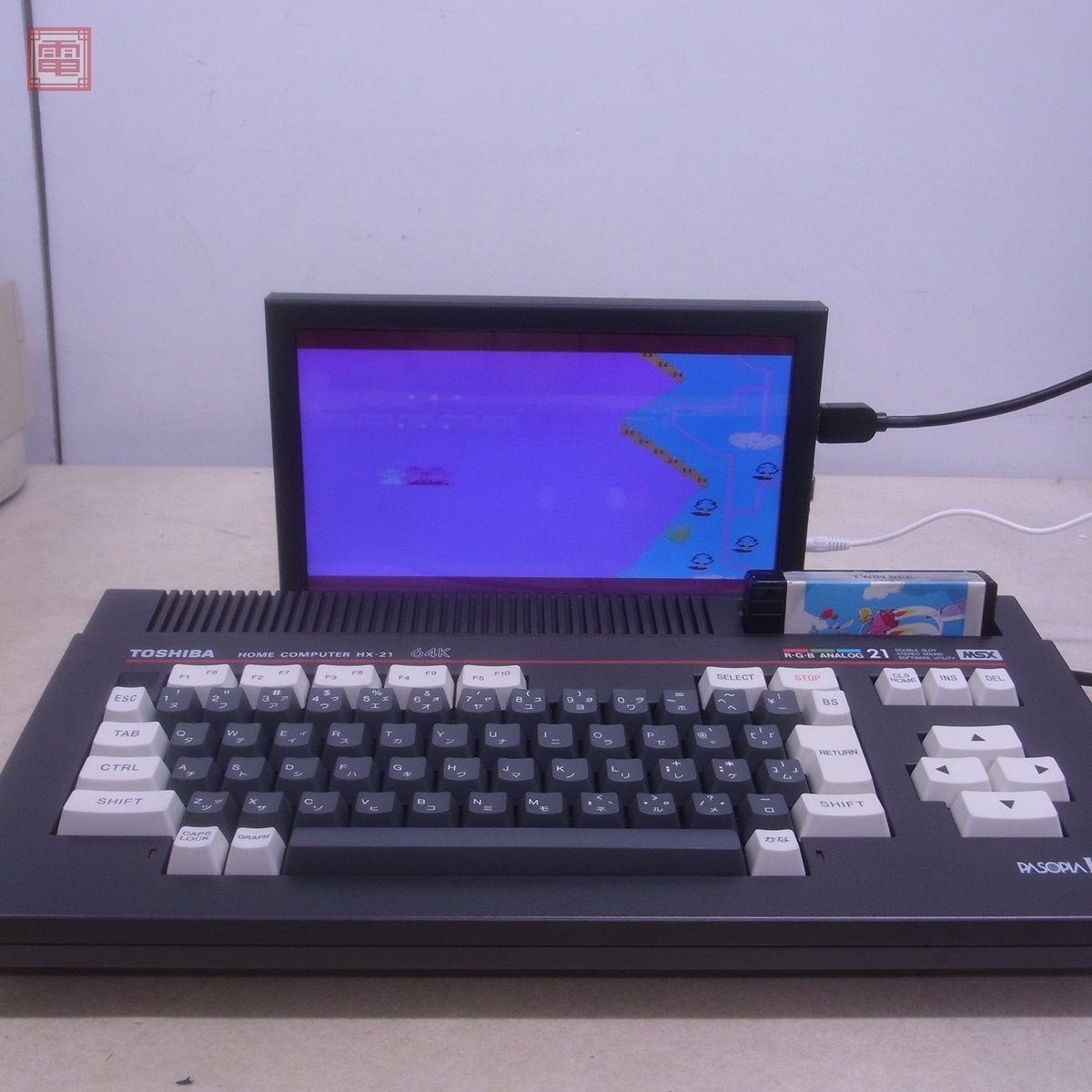 TOSHIBA MSX HX-21本体 パソピアIQシリーズ PASOPIA IQ 64K アナログ