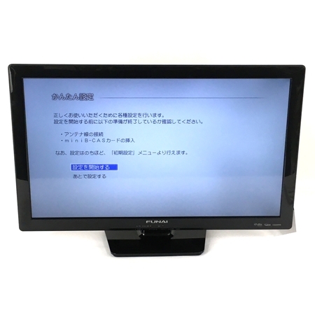 FUNAI 21年製　液晶テレビ24型 FUNAI FL-24HB2000 2000シリーズ 液晶テレビ 24型 フナイ 中古