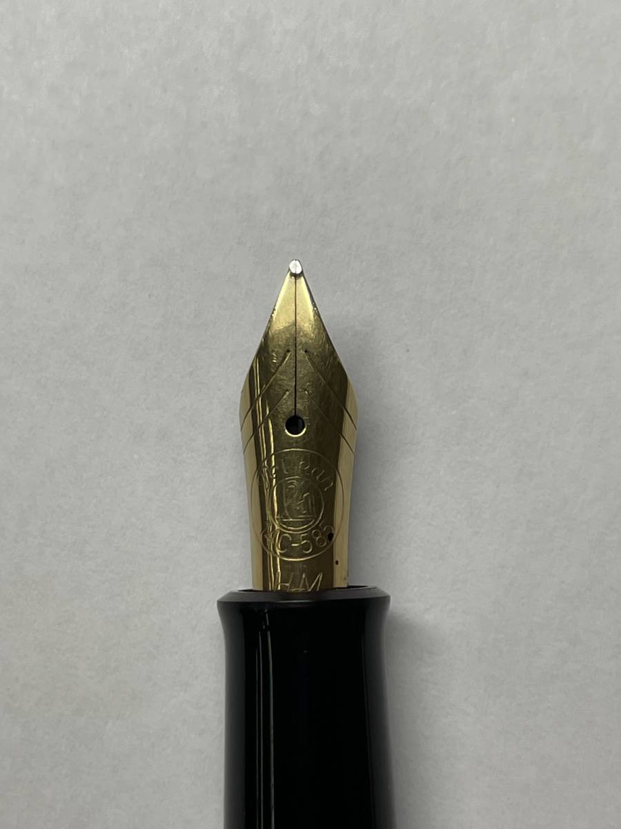 Pelican K14 万年筆 スーべレーン 緑縞 F 14C-585 Amazon | Pelikan