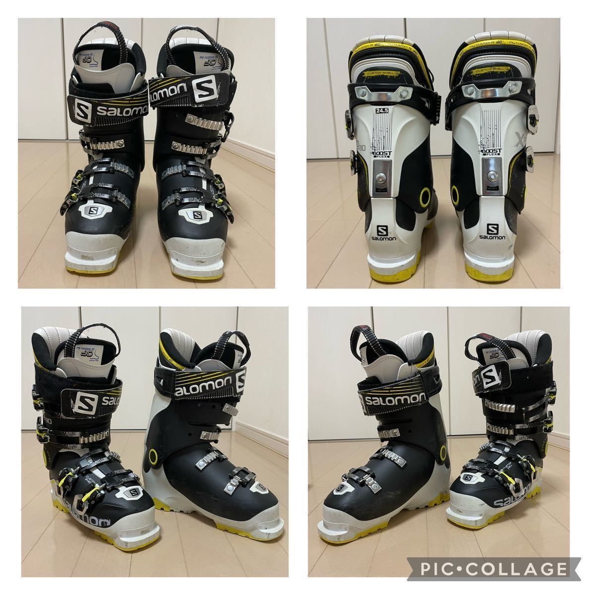 3点セット】SALOMON スキー板、ブーツ、KERMA ストック スキー板 Yahoo