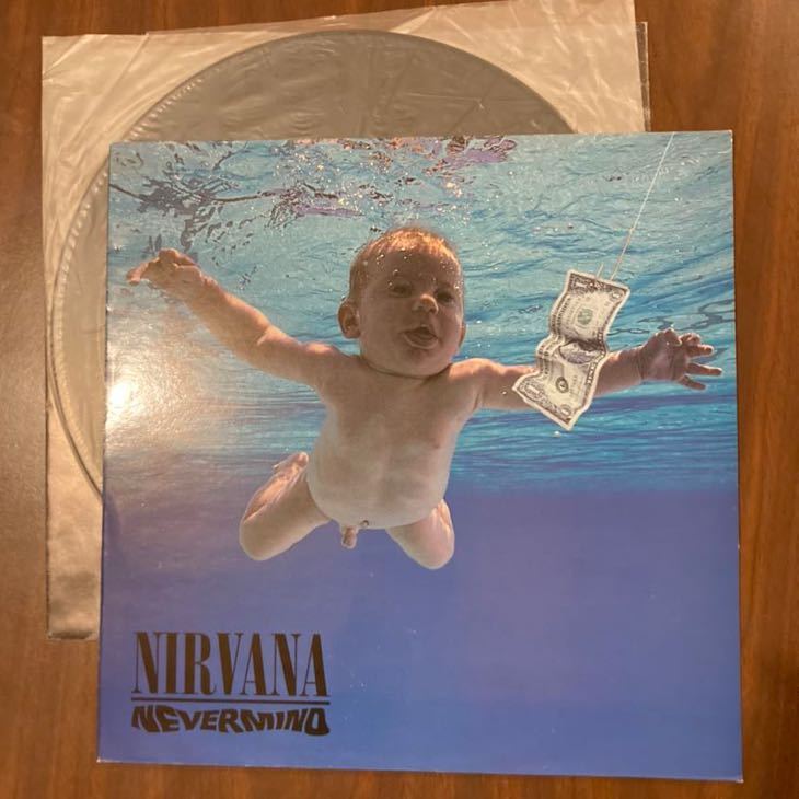NIRVANA NEVER MIND LPレコード オランダ盤 ニルヴァーナ ネヴァー 
