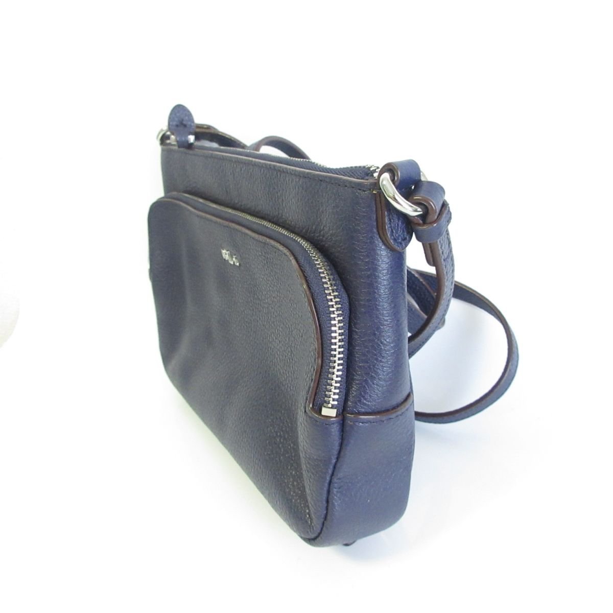 ほぼ美品 RALPH LAUREN ラルフローレン RLL ロゴ金具 レザー  