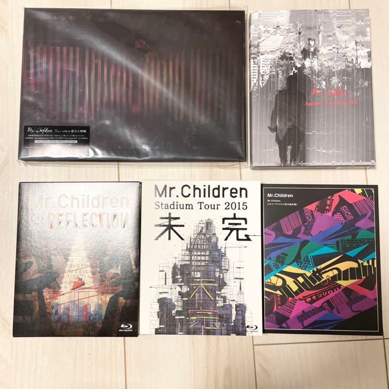 新作入荷，限定SALE Mr.Children ミスチル ブルーレイ 5作セット reflection 未完 ヒカリノアトリエ 虹の絵を描く 重力と呼吸 against all gravity DVD(Mr.Children)｜売買されたオークション情報、yahooの商品情報をアーカイブ公 ま行