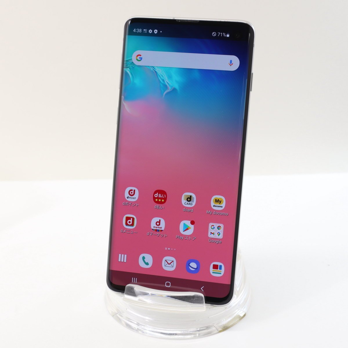 Samsung Galaxy S10 SC-03L ホワイト サムスン Galaxy S10 SC-03L プリズムホワイト □ドコモ☆Joshin9068