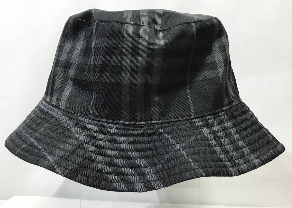 BURBERRY バーバリー バケットハット リバーシブル 黒 ノバチェック