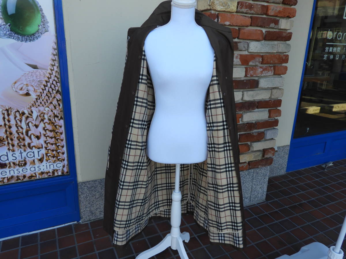 BURBERRY☆バーバリー ステンカラーコート サイズ9 三陽商会 美品