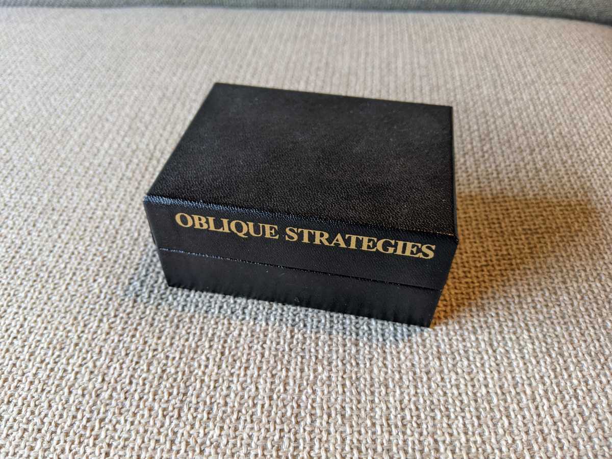Oblique Strategies Brian Eno and - | by Cards Peter Eno's – the