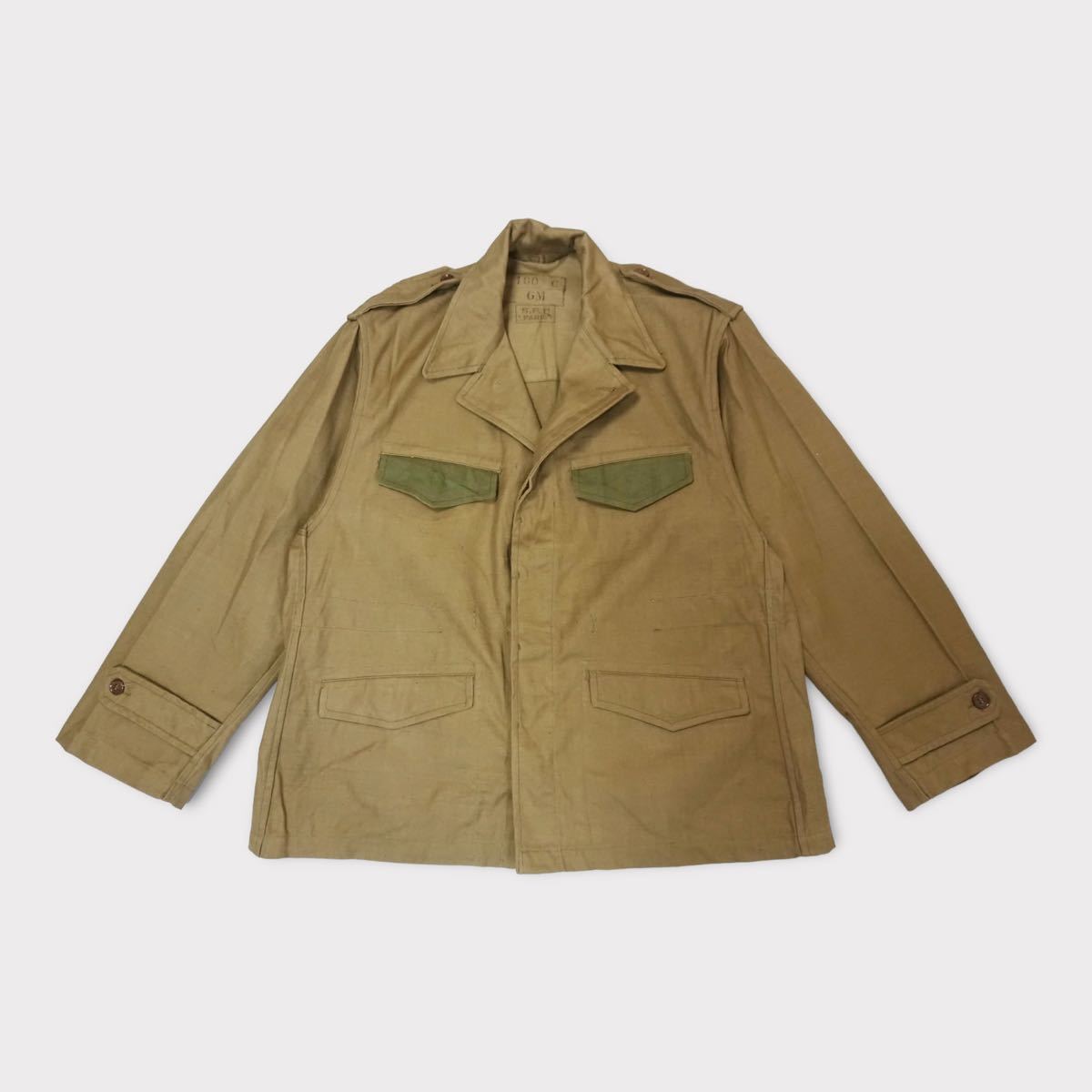 実物 新品 デッドストック フランス軍 M-47 フィールドジャケット 