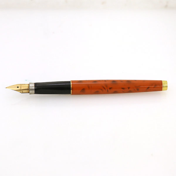 パーカー PARKER 万年筆 585 筆記用具 マーブル柄 細字 ヴィンテージ