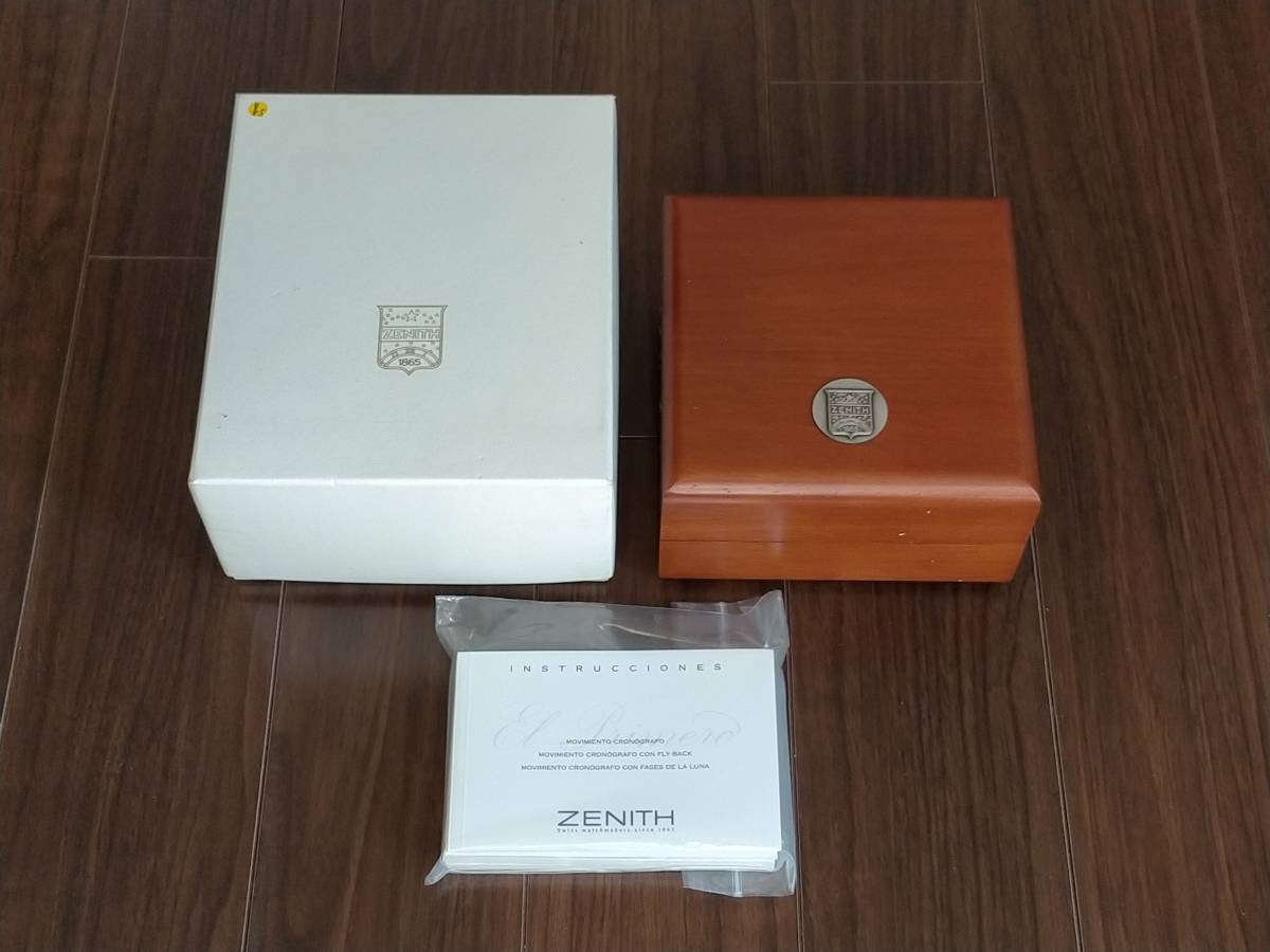 1円～☆B85☆ZENITH ゼニス 腕時計 空箱 ウォッチ ケース 【公式通販】