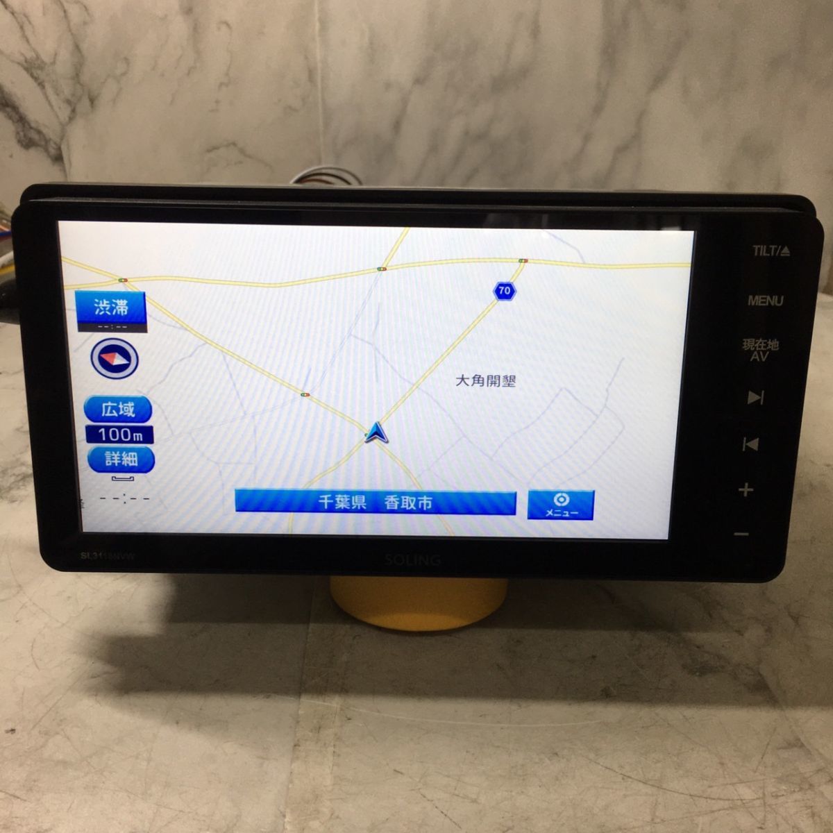 Soling ソーリン soling ナビ カーナビゲーション SL3118NV 180mmモデル Amazon SOLING ソーリン 7型カーナビ SL3118NV フルセグ