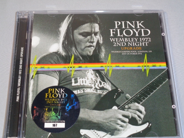 得価，定番 PINK FLOYD/WEMBLEY 1972 2ND NIGHT 2 CD(Pink Floyd)｜売買されたオークション情報、yahooの商品情報をアーカイブ公開 - オークファン Pink Floyd