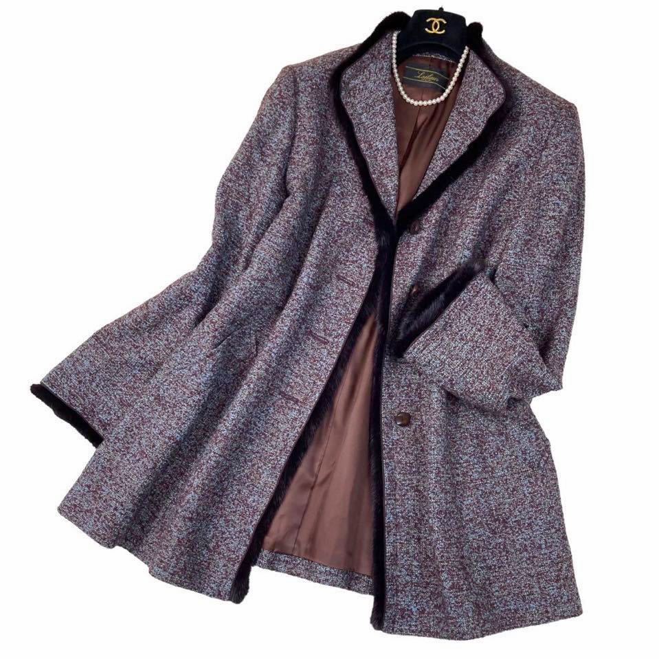 未使用近い◇Leilian レリアン 大きいサイズ 13+ XL【最高級イタリア  