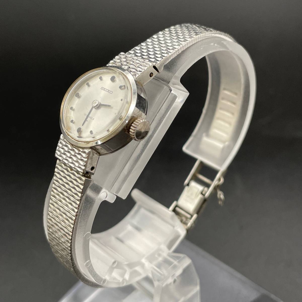 SEIKO セイコー 10-0910 WGP 腕時計 レディース アンティーク 稼働確認 