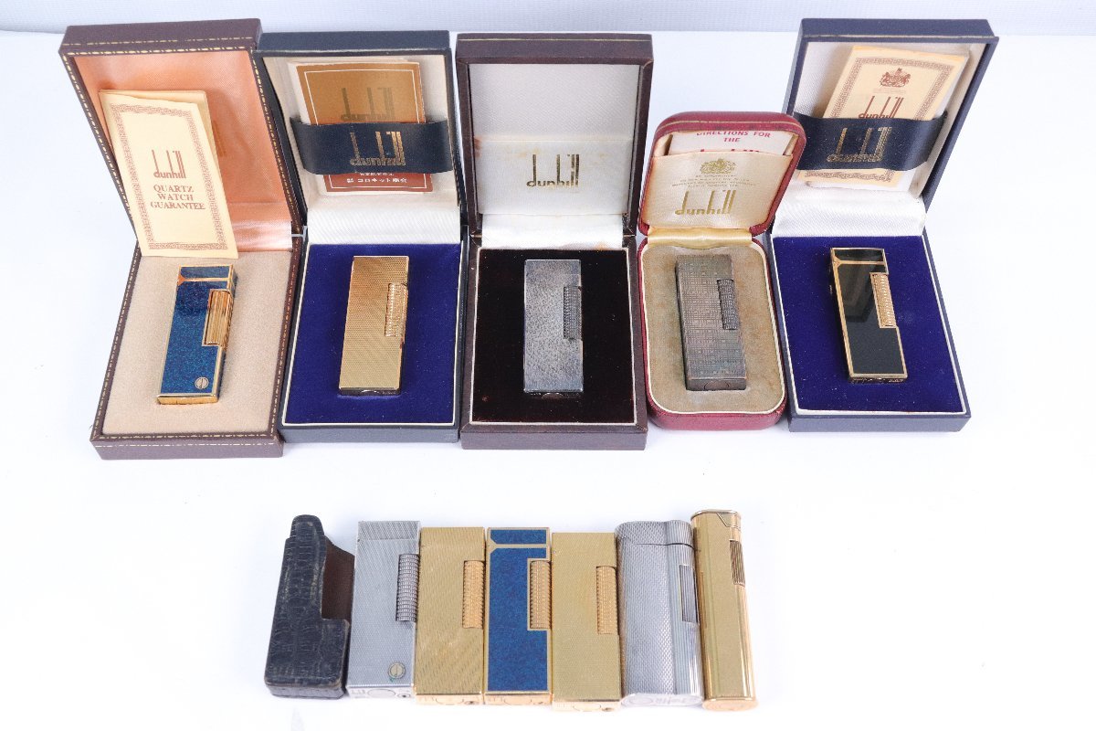 ガスライター ダンヒル dunhill ローラー ローラー式 ゴールドカラー 