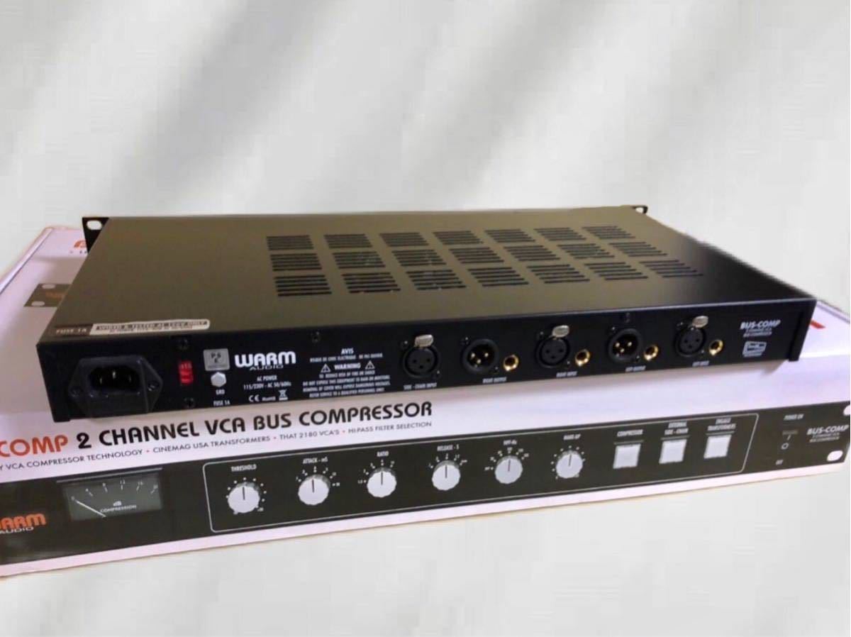 WARM AUDIO 2-Channel VCA Bus Compressor 検索: Neumann API NEVE SSL ...