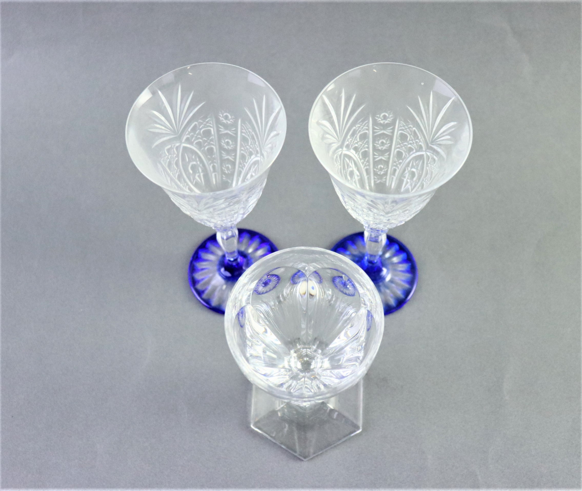 工芸ガラス まとめ 切子 色被せ切子 ワイン ロックグラス Czech Republic / Baccarat 等 西洋美術 硝子 glass ガラス 020FCFE36_9