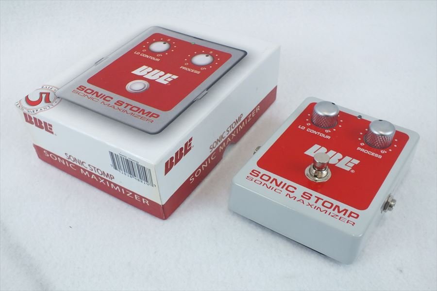 ☆ BBE SONIC STOMP MAXIMIZER エフェクター 動作確認済 音出し確認OK