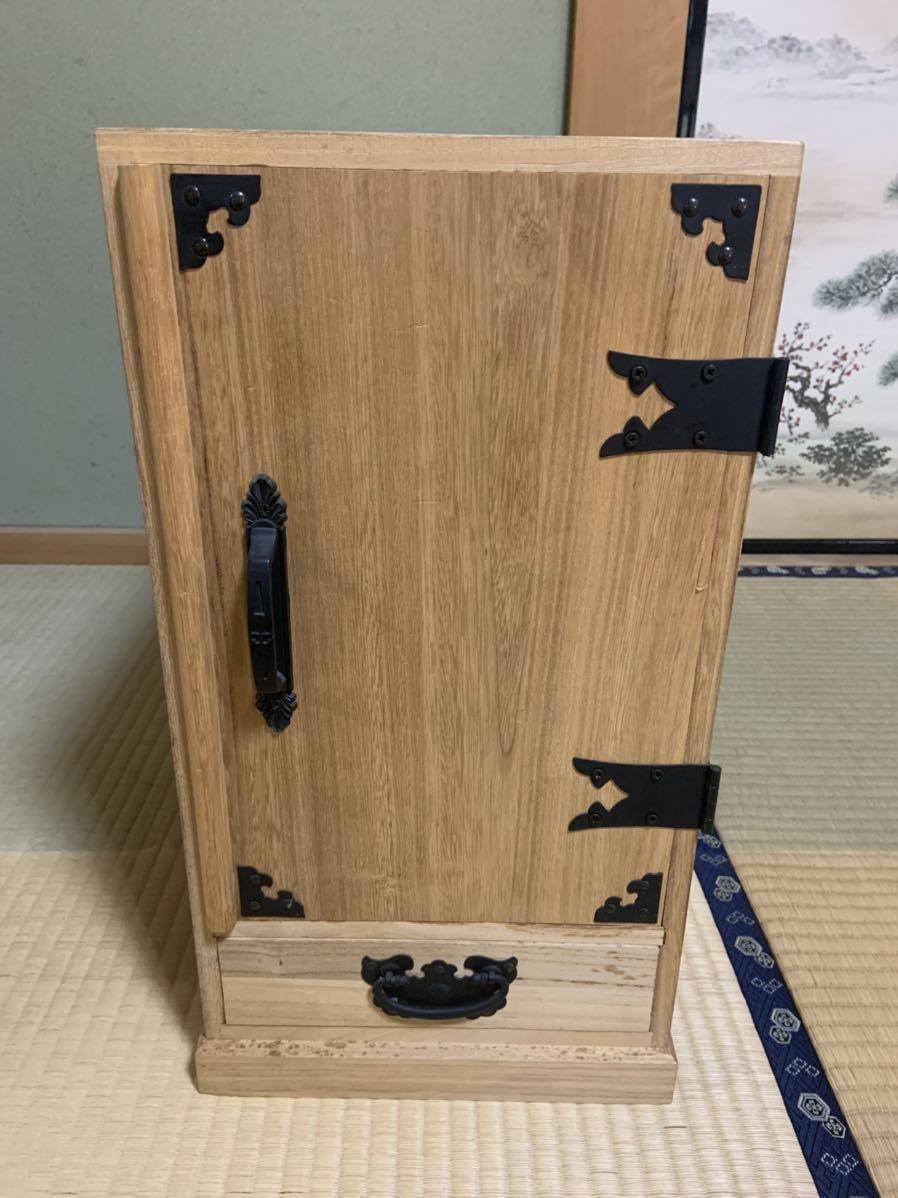 12本セット ケース付き 掛け軸 桐箪笥 収納棚 春秋 近藤清風 桐タンス