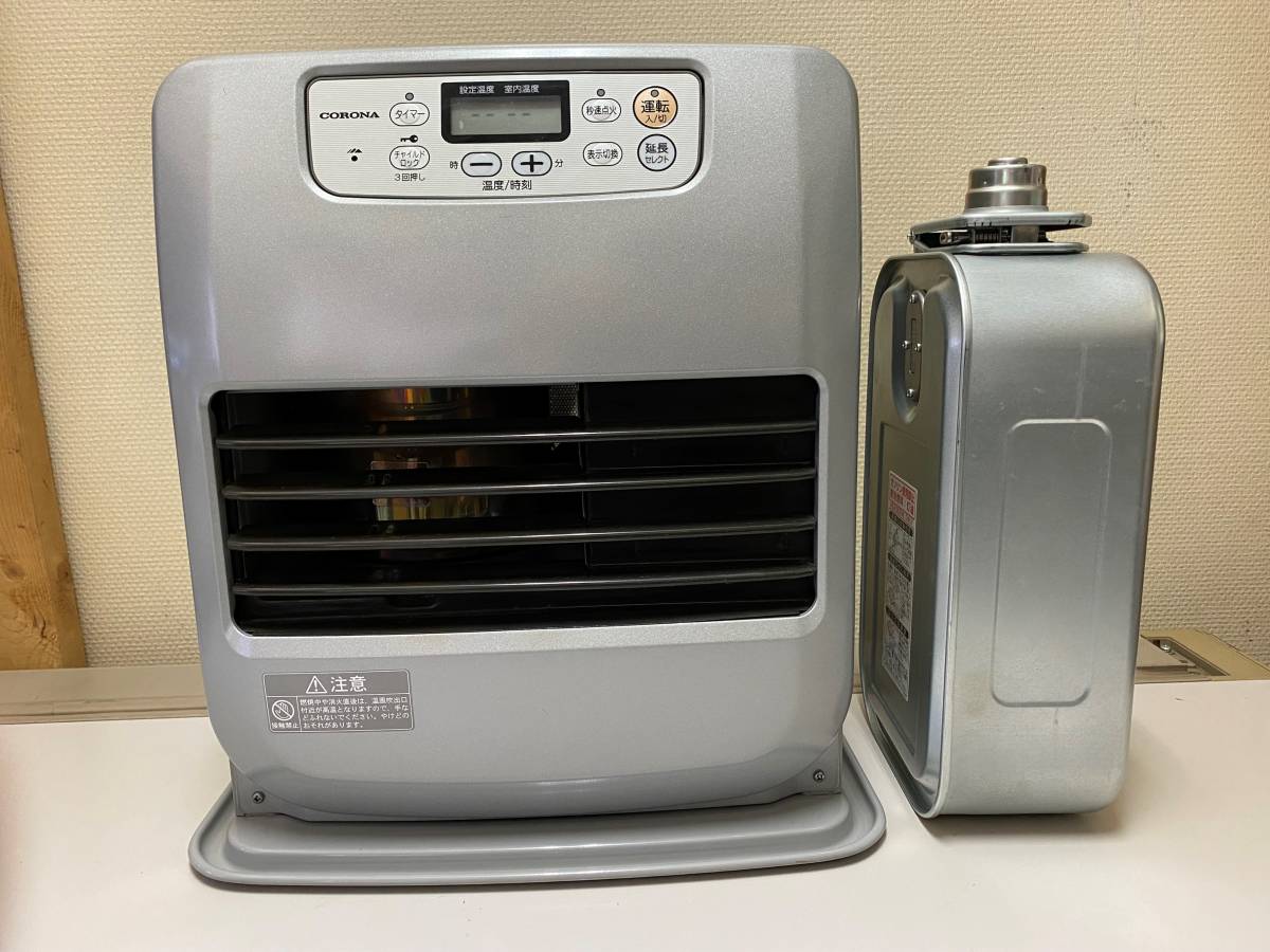 石油ファンヒーター CORONA コロナ 説明書付き FH-G3211Y-S 2016年製