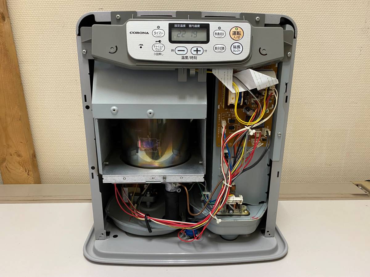 ★美品★コロナ 石油ファンヒーター CORONA FH-G3211Y 動作確認済 清掃・整備済]・コロナ・ FH-G3211Y・石油ファンヒーター・（木）約 8