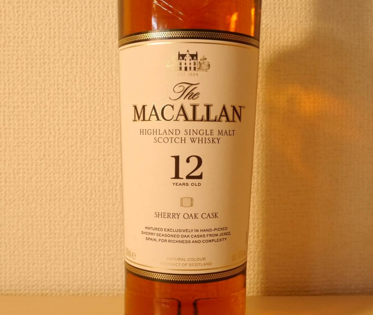 未開栓 The MACALLAN/ザ マッカラン 12年 シェリーオーク カスク 40