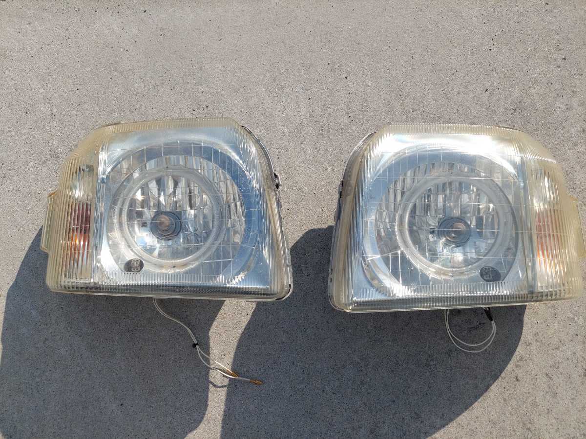 ホンダ HM1 バモス ヘッドライト 左右セット ヘッドランプ KOITO 100