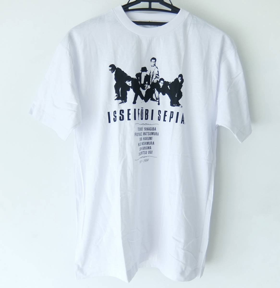 未使用 80s 一世風靡 セピア Tシャツ 当時物 哀川翔 柳葉敏郎 即決あり