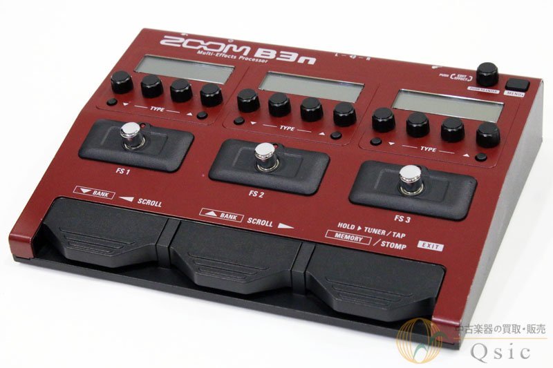 ZOOM B3n ベース用マルチエフェクツ・プロセッサー ズーム | Multi