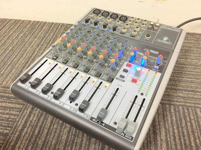 BEHRINGER XENYX 1204FX アナログミキサー 音響機材 ベリンガー