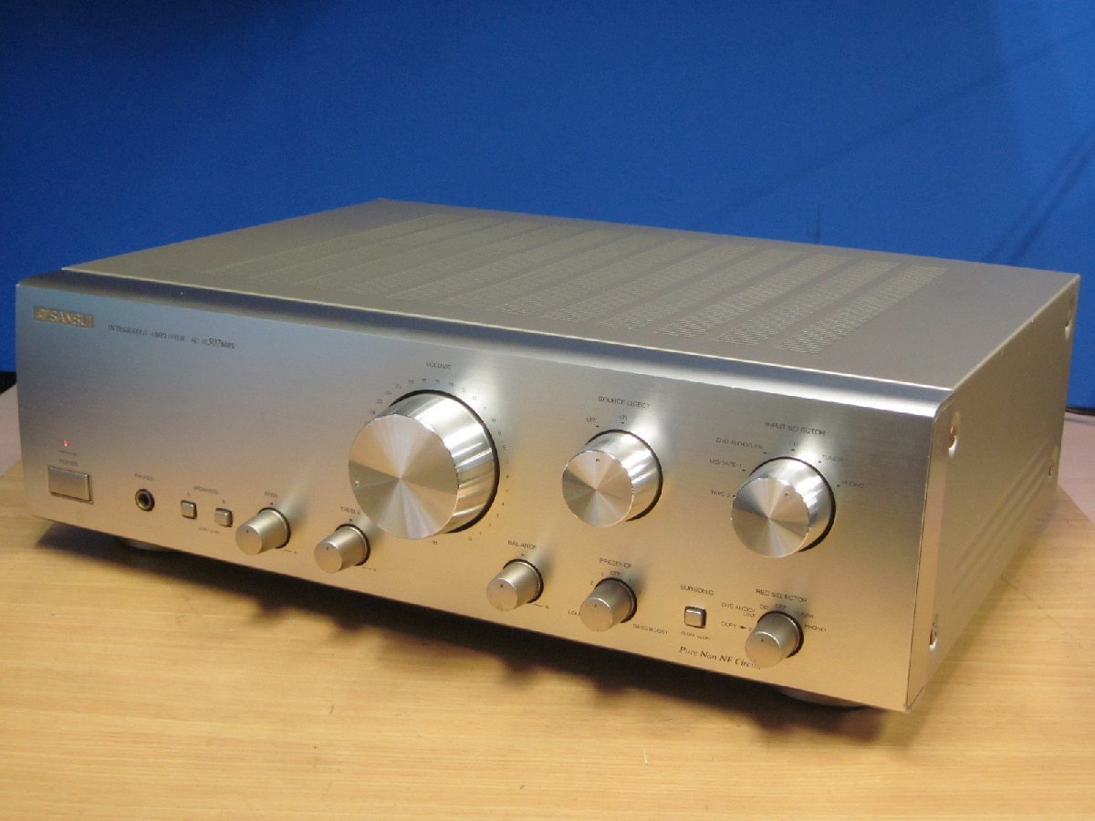 Ｓａｎｓｕｉ　ＡＵ－α５０７ＭＲＶ　【動作品　美品】 SANSUI☆良品 メンテ済 動作良好☆高音質 プリメインアンプ☆AU