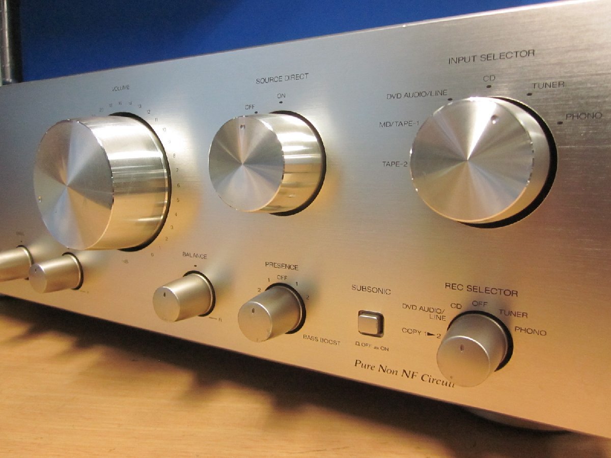 SANSUI☆良品 メンテ済 動作良好☆高音質 プリメインアンプ☆AU