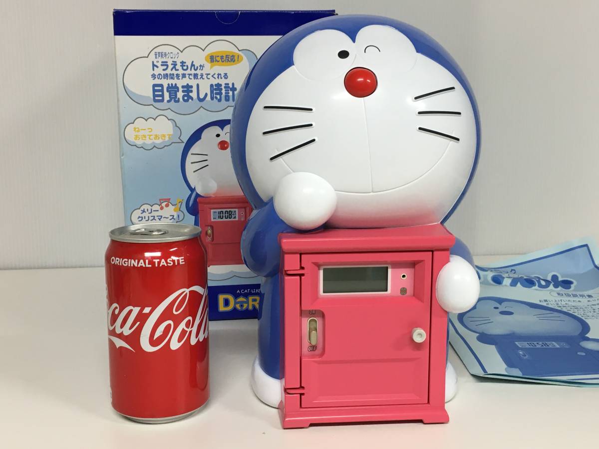 激レア品　ドラえもん　目覚まし時計　大山のぶ代さんボイス　音声時報クロック 美品】 ドラえもん 目覚まし時計 音声時報クロック セイコークロック