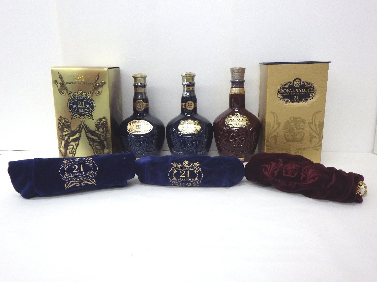 〇 ☆【未開栓 古酒】ROYAL SALUTE ScotchWhisky ロイヤルサルート