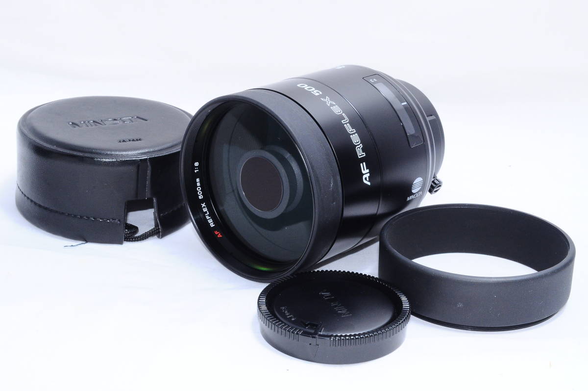 MINOLTA AF REFLEX 500mm F8 ミノルタ レフレックス ミラーレンズ 特殊