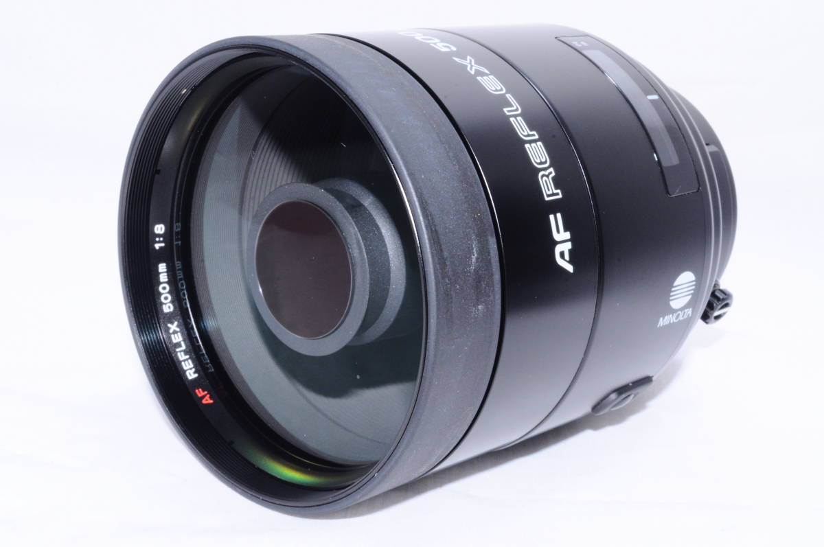 MINOLTA AF REFLEX 500mm F8 ミノルタ レフレックス ミラーレンズ 特殊